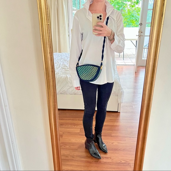 Vintage 1990s Bally Wicker Bag - Picture 13 of 17